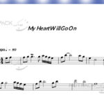 نت آهنگ تایتانیک برای سنتور با فیلم آموزشی ( My Heart Will Go On) از سلین دیون