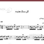 نت ویولن گل سنگم