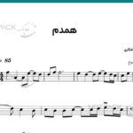 نت ویولن همدم معین