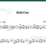 نت ویولن بلاچاو Bella Ciao