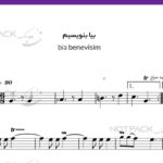 نت ویولن بیا بنویسیم مهستی