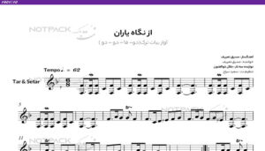 نت سه تار یاران از صدیق تعریف(از نگاه یاران به یاران ندا می‌رسد)