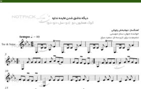 نت دیگه عاشق شدن فایده نداره