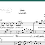 نت پیانو مسلخ از محسن چاوشی