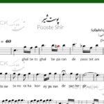 نت پوست شیر برای ویولن