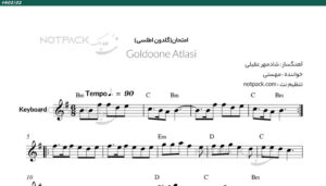 نت کیبورد گلدون اطلسی-امتحان