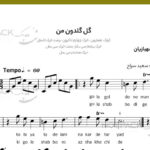 نت سنتور گل گلدون من