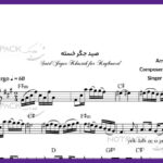 نت صید جگر خسته از چاوشی