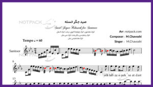 نت سنتور صید جگر خسته از چاوشی