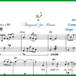 نت پیانو فریاد لیلا فروهر