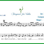 نت ویولن فریاد لیلا فروهر