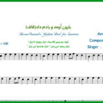 نت سنتور بارون اومد و یادم داد طلیسچی