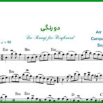 نت کیبورد دورنگی مهستی