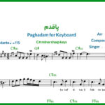 نت کیبورد پاقدم از طلیسچی