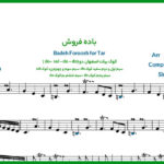 نت باده فروش برای تار از هایده