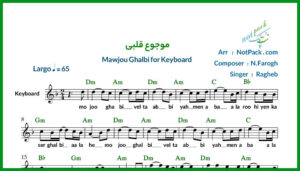 نت کیبورد موجوع قلبی از راغب