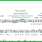 نت تار در این شب سیاه همایون شجریان