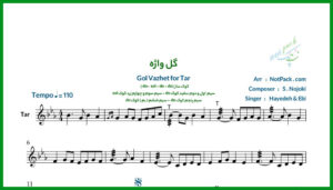 نت تار وقتی که من عاشق میشم