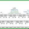 نت تار حباب از حسین علیزاده