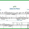 نت پیانو جادو از هایده-وقتی که مثل شراب