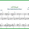 نت پیانو می زده شب از مرضیه