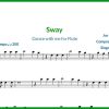 نت فلوت sway از دین مارتین