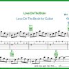 نت گیتار Love on the Brain از Rihanna