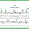 نت گیتار ناجی معین-امان امان از دل من