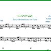 نت فلوت بارون دلم خواست شادمهر عقیلی