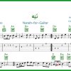 نت گیتار ننه از معین