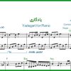 نت پیانو یادگاری از مهدی احمدوند