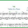 نت پیانو یلدا از فرداد انصاری