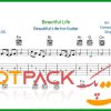 نت گیتار Beautiful Life زندگی زیبا