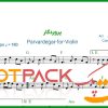 نت ویولن پروردگار معین