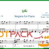 نت پیانو نگارا همایون شجریان