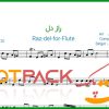 نت فلوت راز دل از علیرضا قربانی