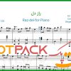 نت پیانو راز دل از علیرضا قربانی