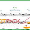 نت ویولن سلام از داریوش اقبالی