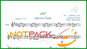 نت فلوت ایران از سالار عقیلی