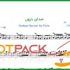 نت فلوت صدای بارون از ستار