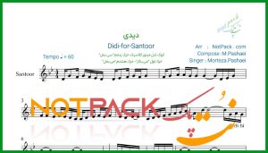 نت سنتور دیدی بی من داری میری پاشایی