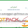 نت ویولن آسمان آبی از ویگن