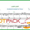 نت پیانو امشب امشب از پروانه